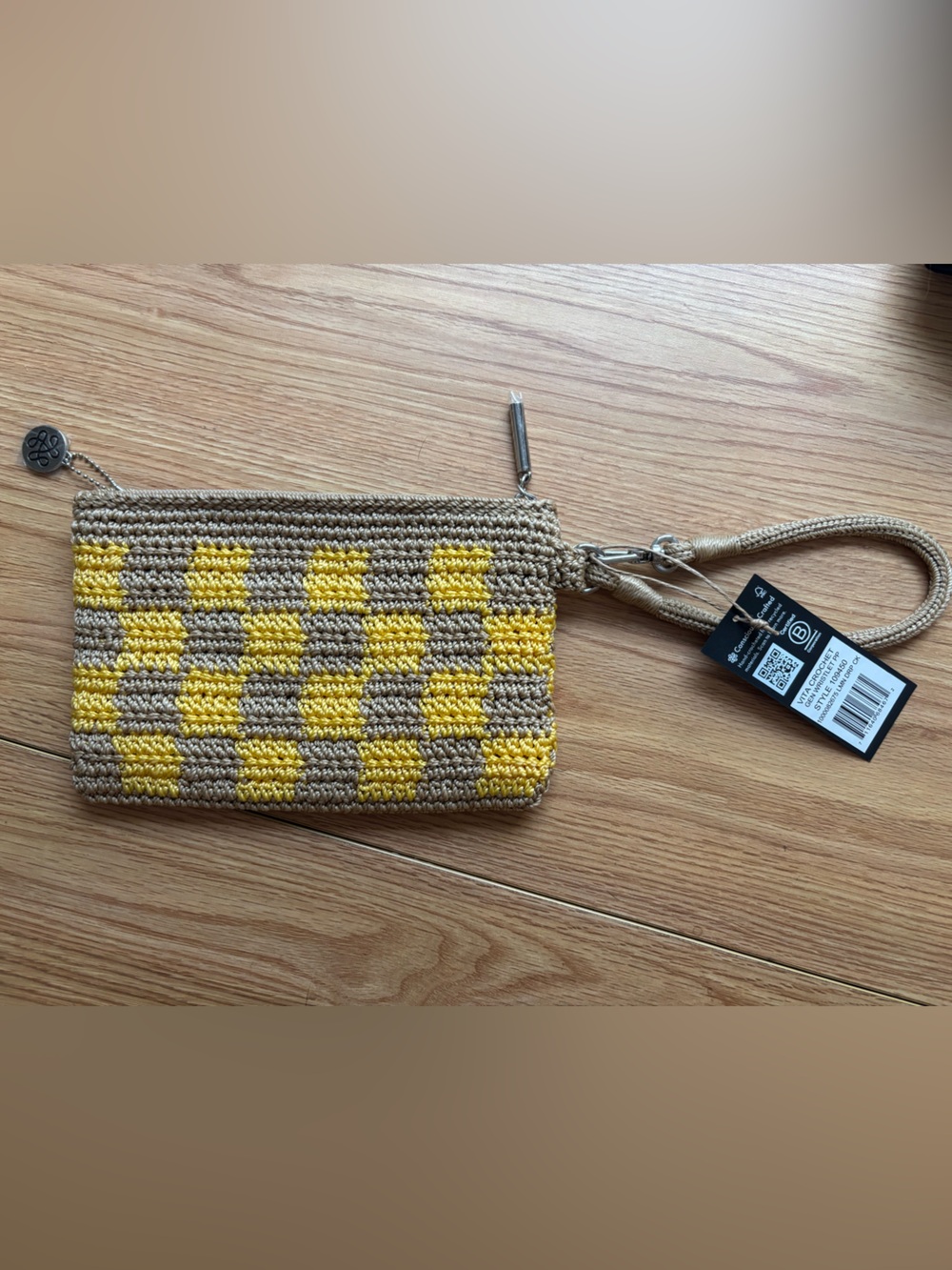 The Sak Vita Crochet Wristlet